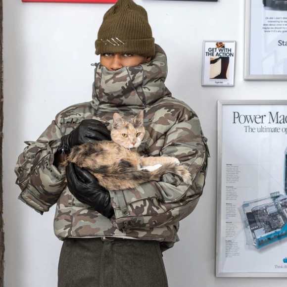 camo puffer - Picture 1 of 7